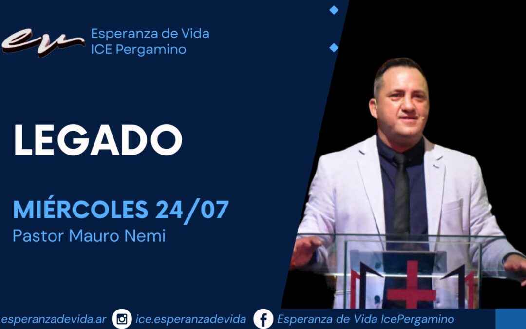 Culto Familiar 24 de Julio 2024