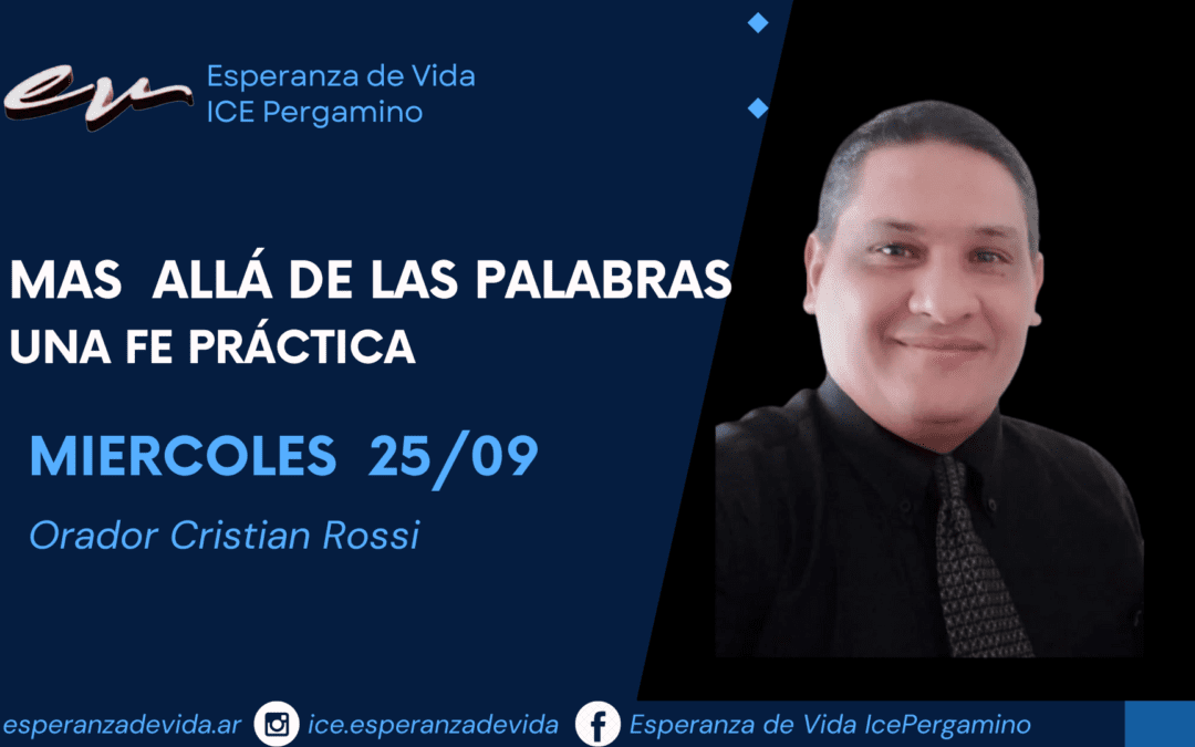 Culto Familar 25 de Septiembre 2024