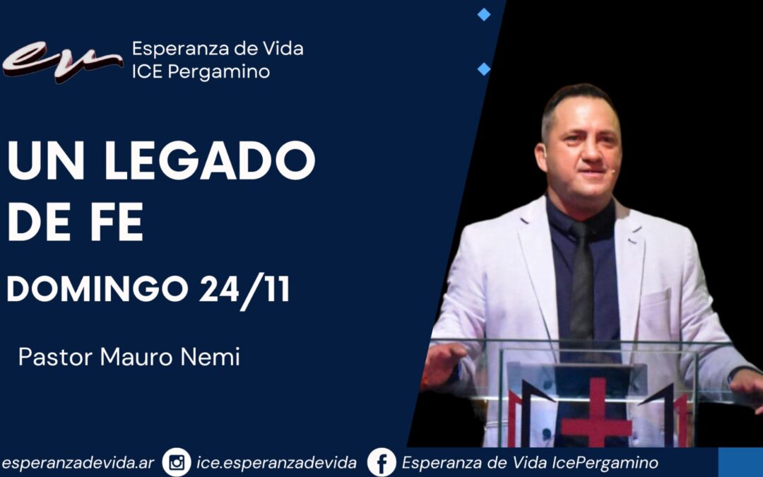 Culto Familiar 24 de Noviembre 2024
